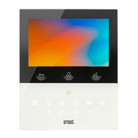 urmet domus iPercom VOG 5+ 1761 System manual