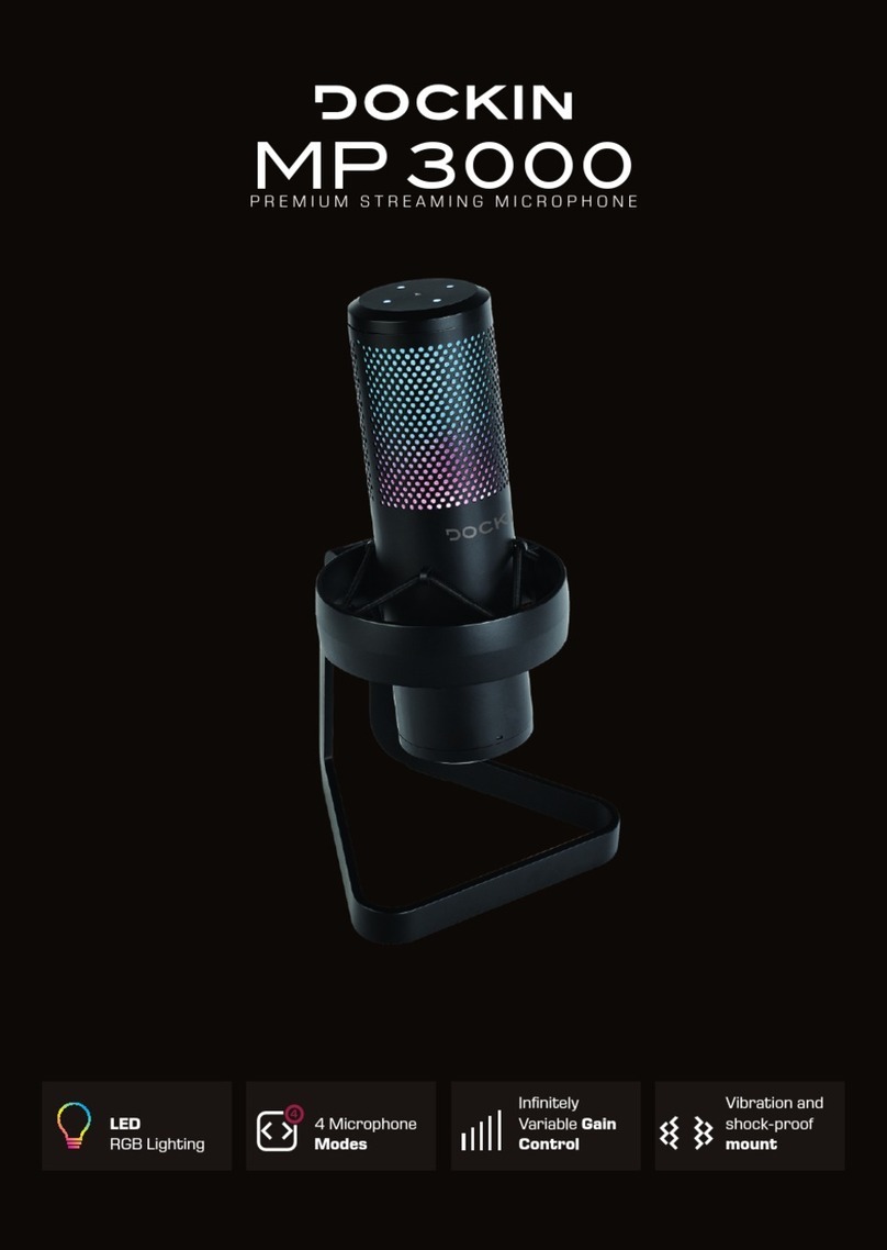 Dockin MP3000 user manual