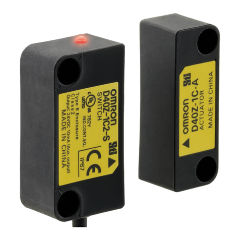 Omron D40Z User manual