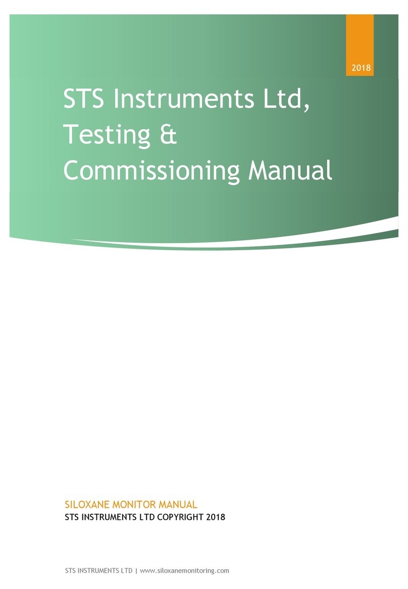 STS Instruments Siloxane manual