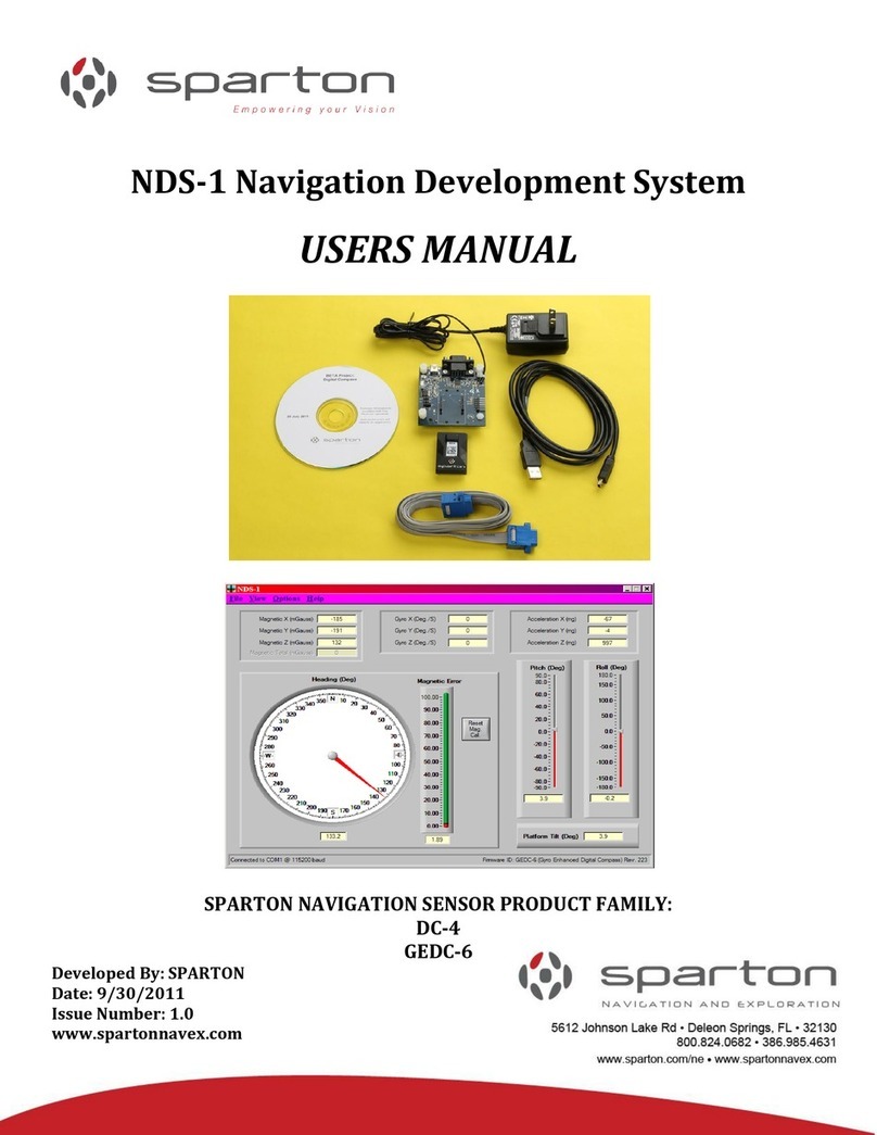 sparton NDS-1 user manual