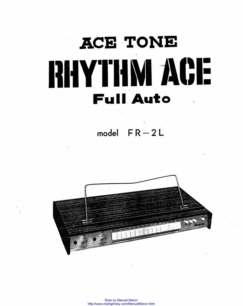 ACE TONE RHYTM ACE Full Auto manual