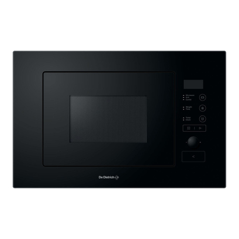 DeDietrich DMG2508B manual