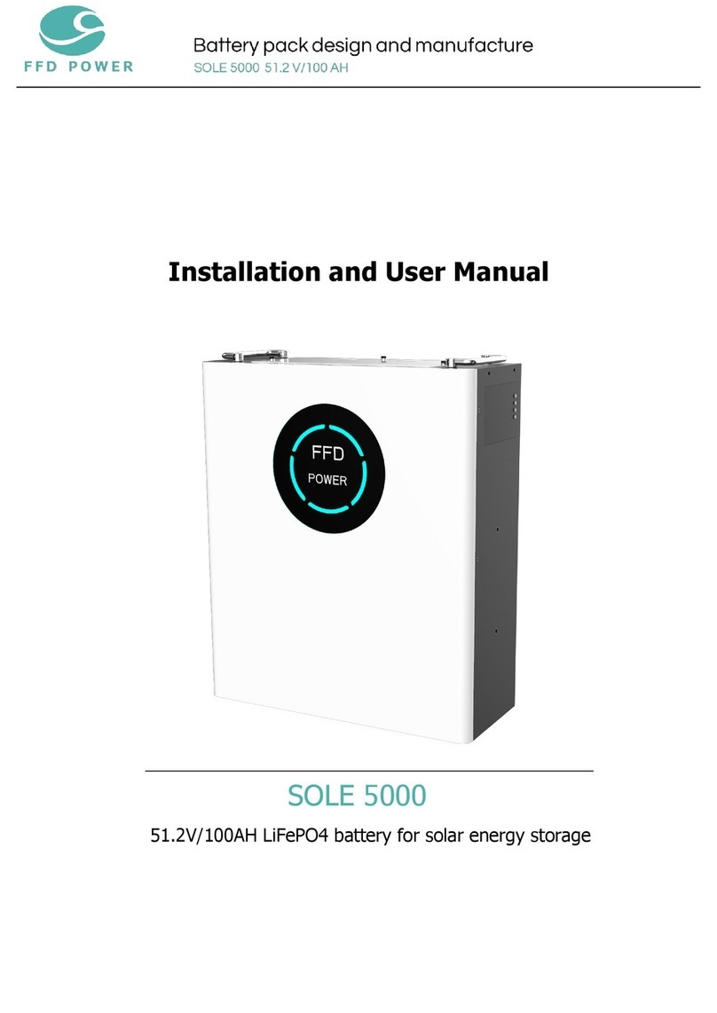 FFD POWER SOLE 5000 Installation and user manual