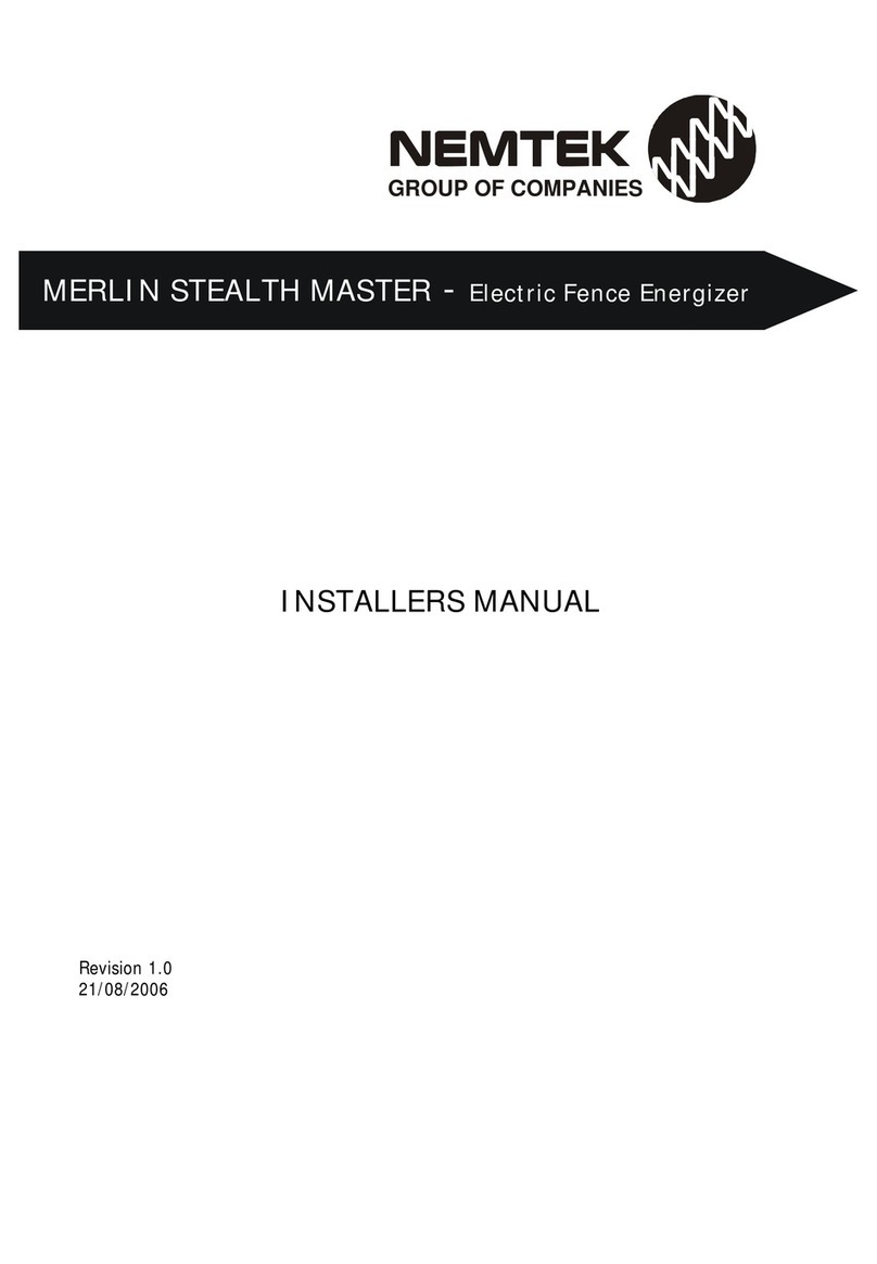 Nemtek MERLIN STEALTH MASTER Installer manual