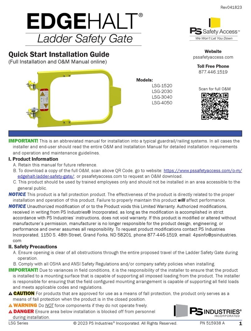 PS EDGEHALT LSG-1520 Quick start installation guide