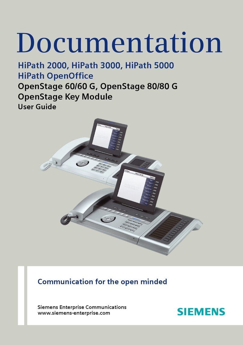 Siemens HIPATH 2000 User manual