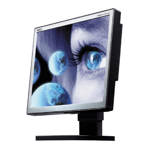 NEC MultiSync LCD1760NX-BK User manual