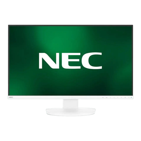 NEC MultiSync EA271Q-WH User manual