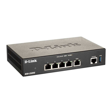D-Link DSR-250V2 User manual D-Link DSR-250V2 User manual