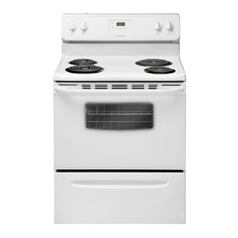 Frigidaire CFEF3012PW Owner's manual