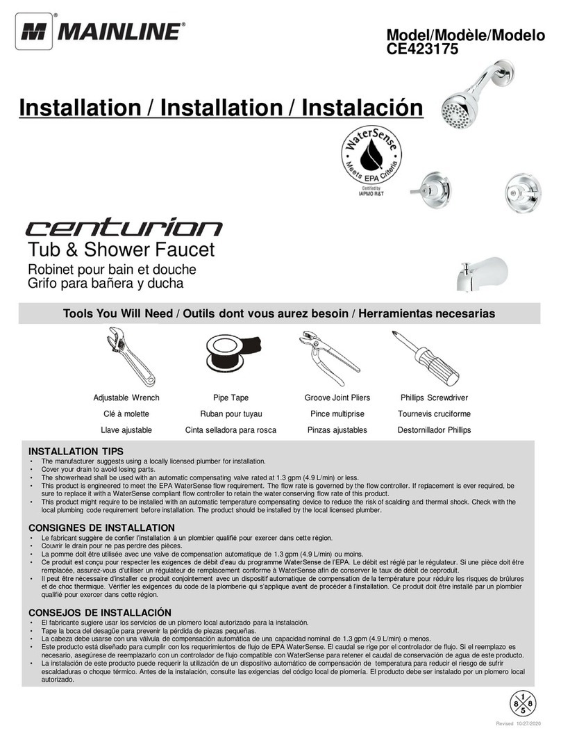 MAINLINE centurion CE423175 User manual MAINLINE centurion CE423175 User manual