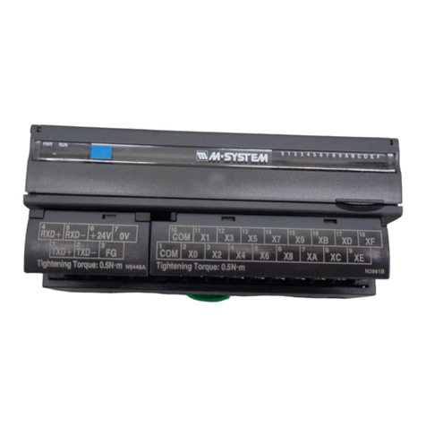 M-system R7L-DA16-R User manual
