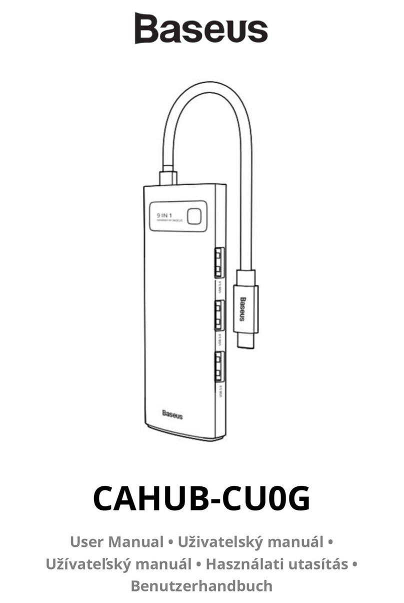 Baseus CAHUB-CU0G user manual