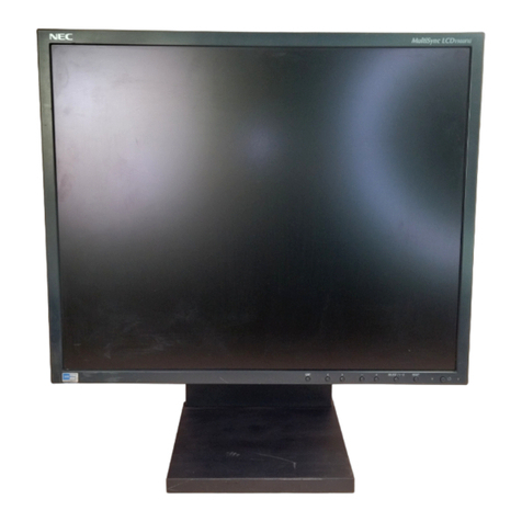 NEC MultiSync LCD1880SX-BK User manual