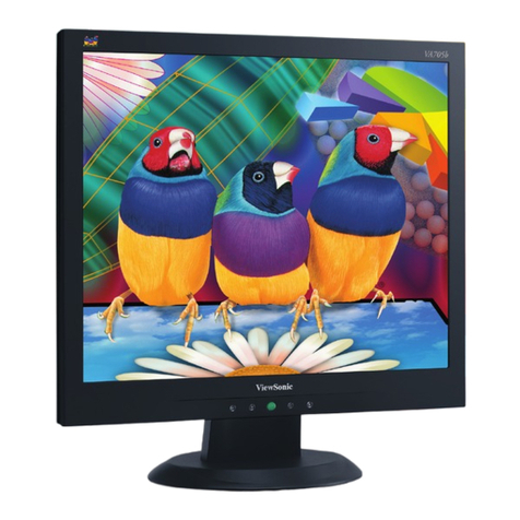 ViewSonic VA705M User manual