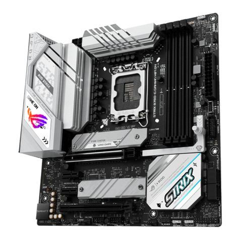 Asus ROG STRIX B760-G GAMING WIFI D4 manual