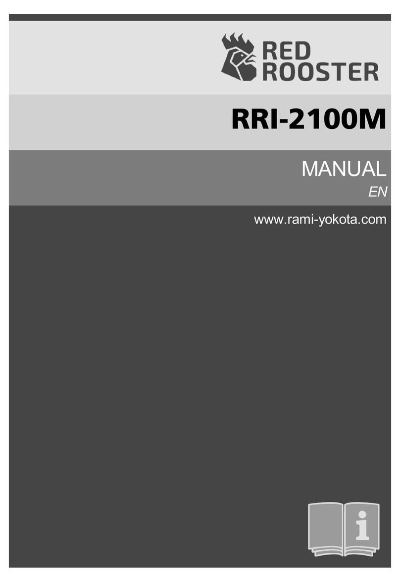 RED ROOSTER RRI-2100M manual