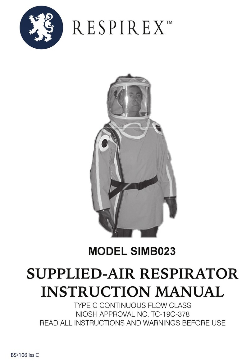 Respirex SIMB023 User manual