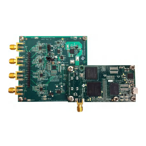 Texas Instruments ADS8332EVMV2-PDK User manual