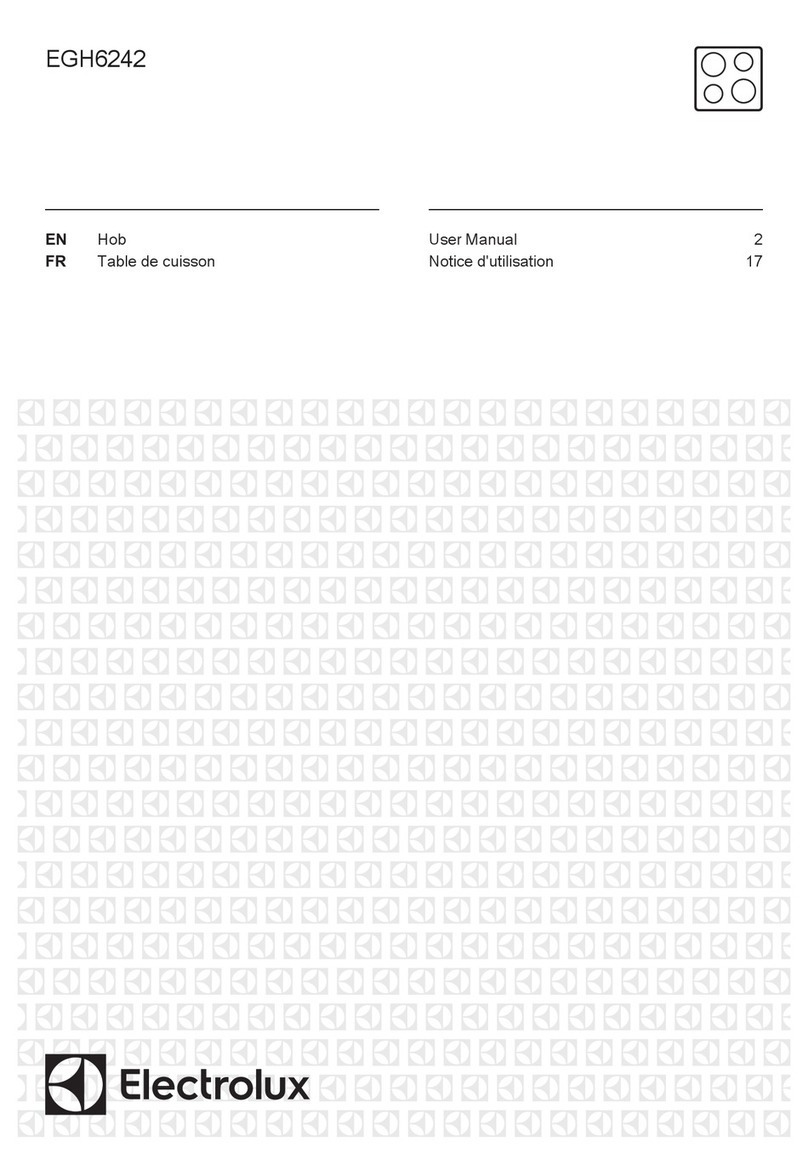 Electrolux EGH6242 user manual