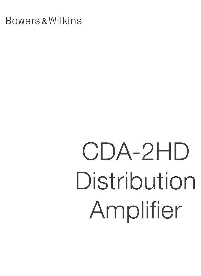 Bowers & Wilkins CDA-2HD manual