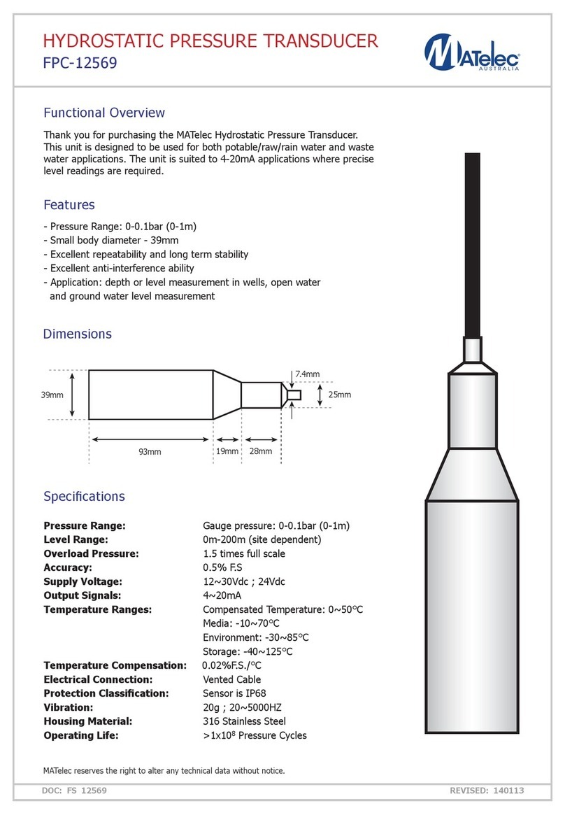 Matelec FPC-12569 User manual