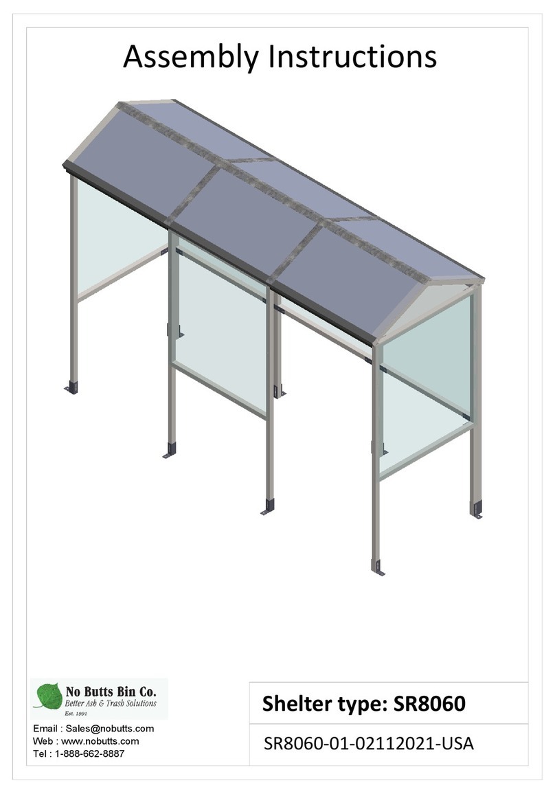 No Butts Bin SR8060 User manual
