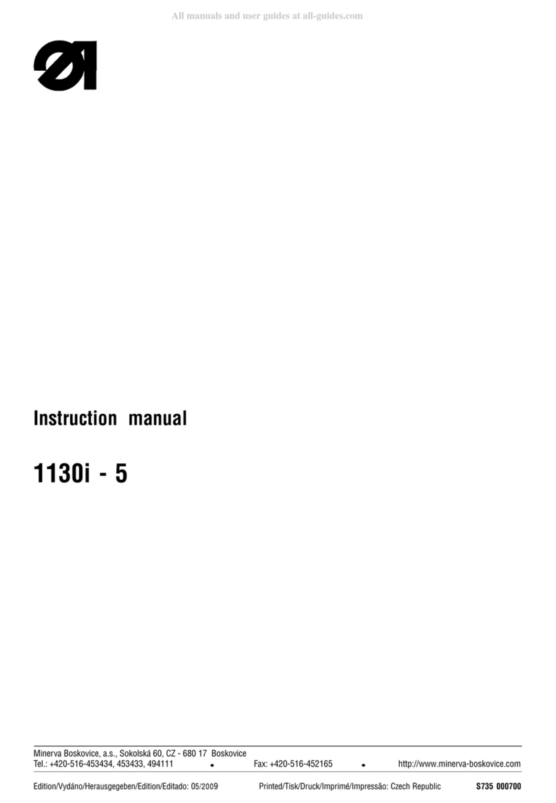 Minerva Boskovice 1130i-5 Series User manual