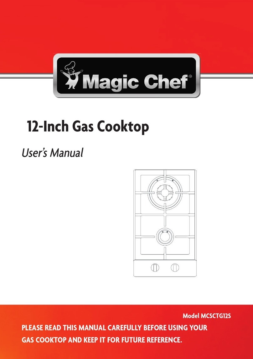 Magic Chef MCSCTG12 User manual