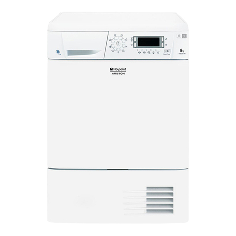 Hotpoint Ariston TCD851XB User manual