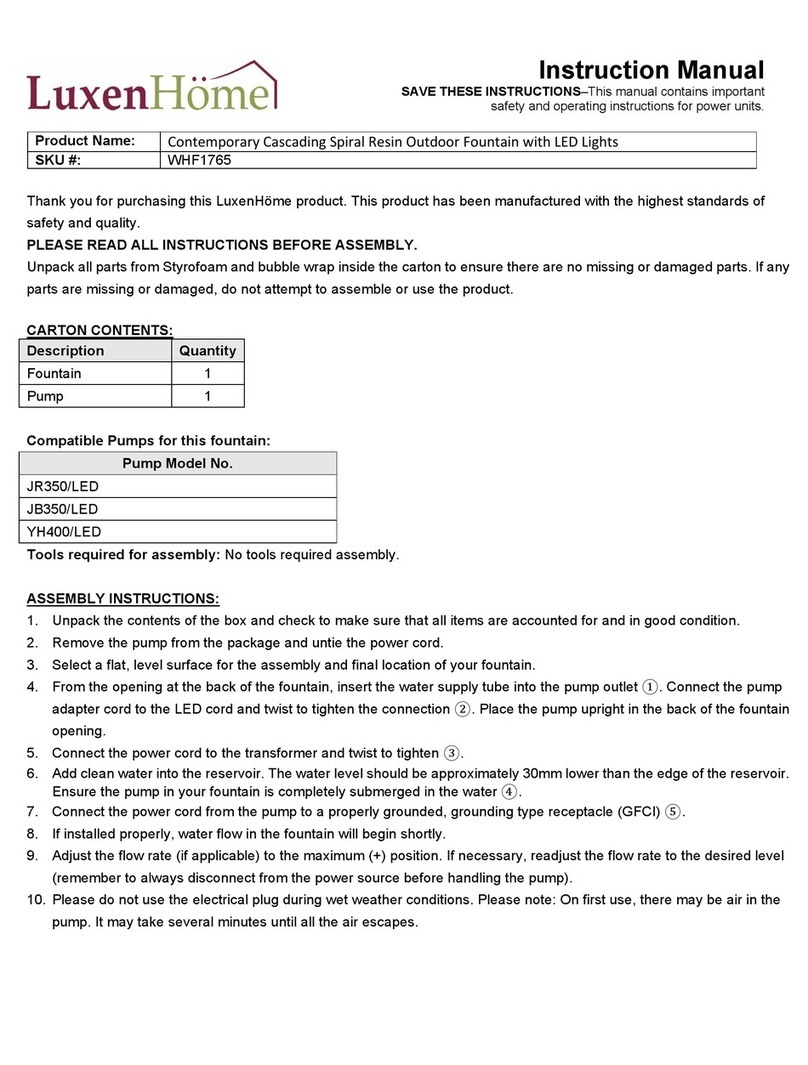 LuxenHome WHF1765 User manual