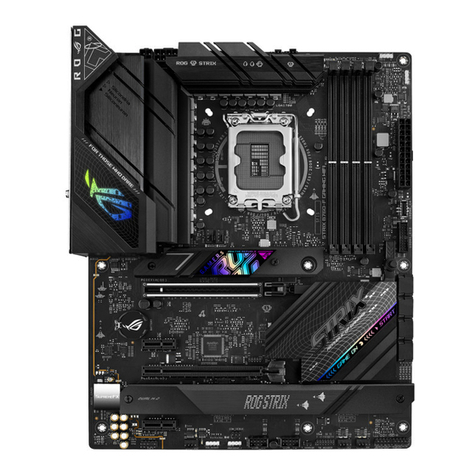 Asus ROG STRIX B760-F GAMING WIFI User manual