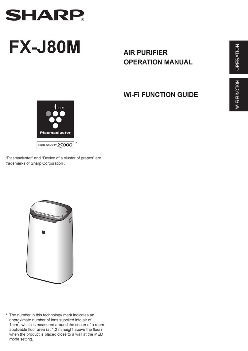 Sharp FX-J80M User manual
