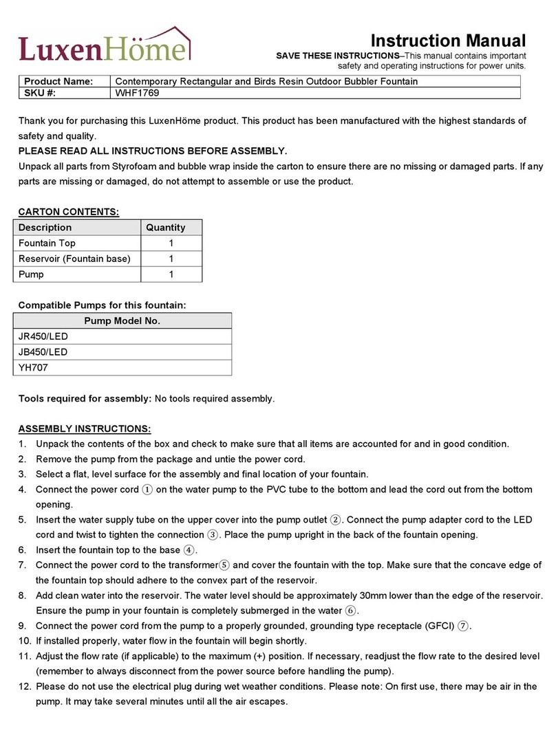 LuxenHome WHF1769 instruction manual
