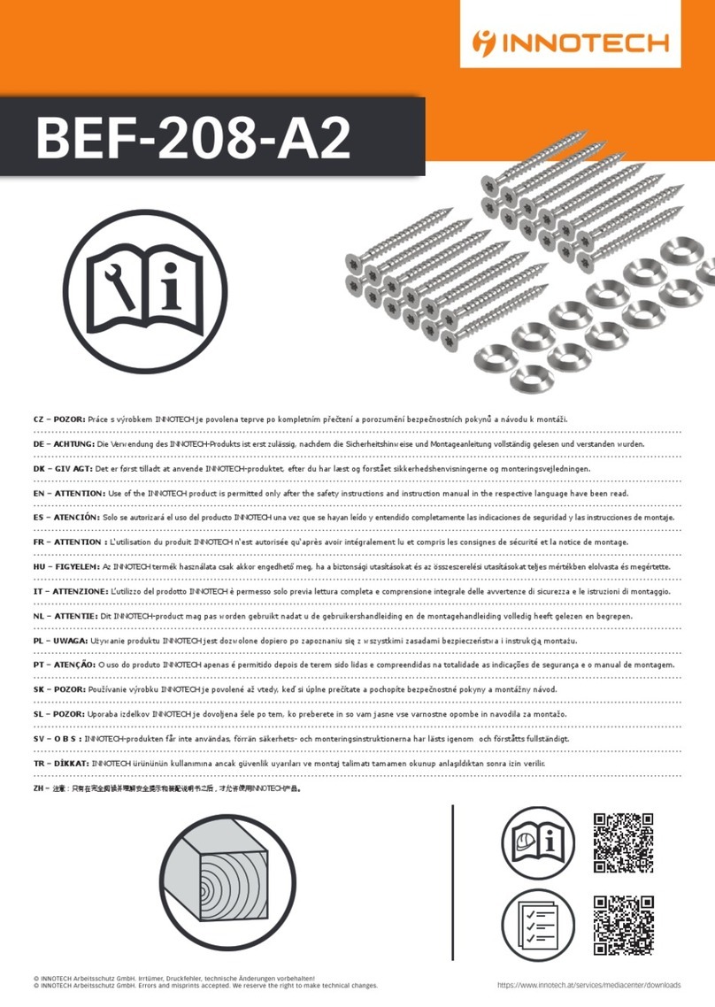 Innotech BEF-208-A2 quick start guide