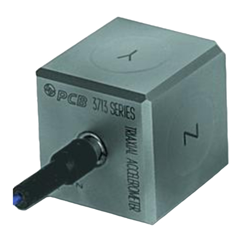 PCB Piezotronics 3713B1110G User manual