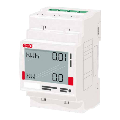 GARO GNM3D-RS485 Installation and programming manual