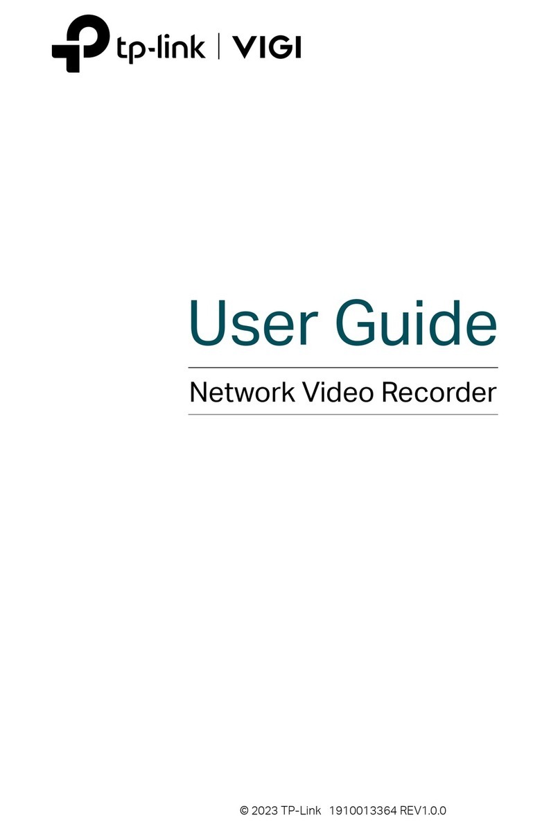 TP-Link VIGI NVR11104H-4P user guide TP-Link VIGI NVR11104H-4P user guide