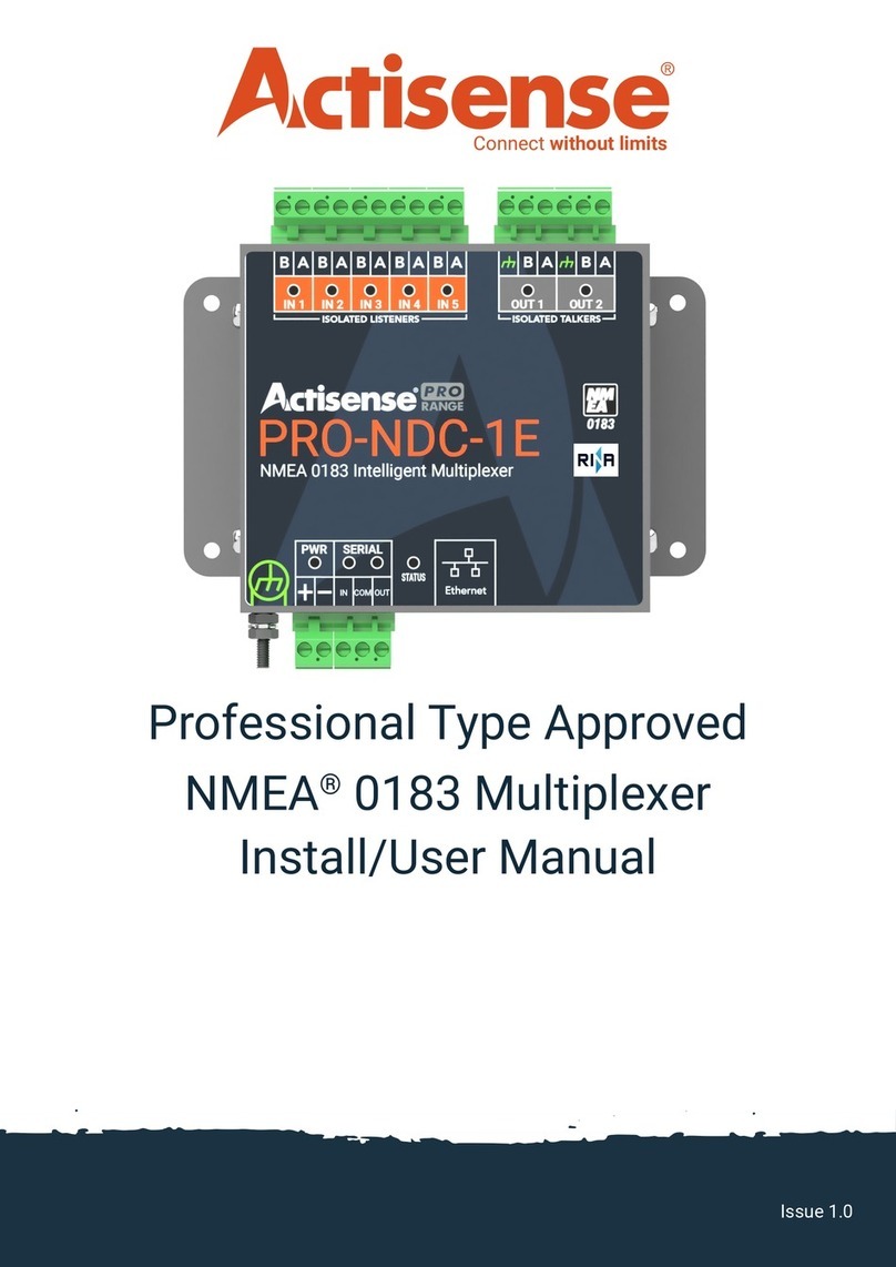 Actisense PRO-NDC-1E User manual
