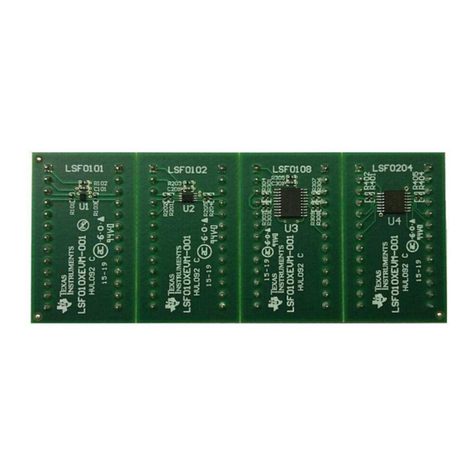 Texas Instruments LSF010XEVM-001 User manual
