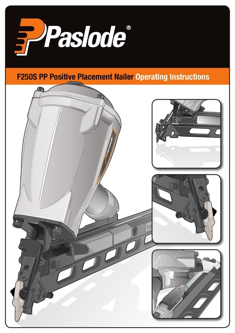 Paslode F250S-PP User manual