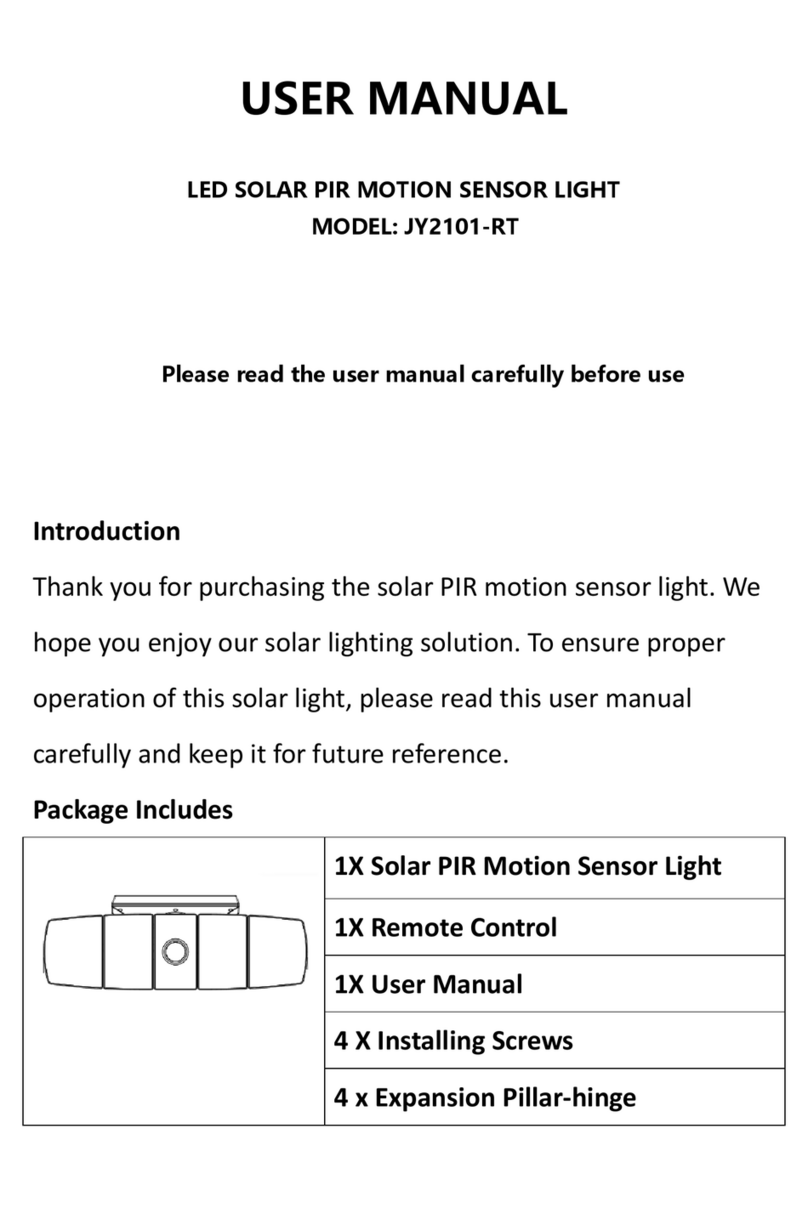 Jacassi JY2101-RT user manual