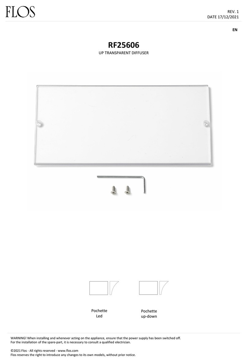 FLOS RF25606 User manual