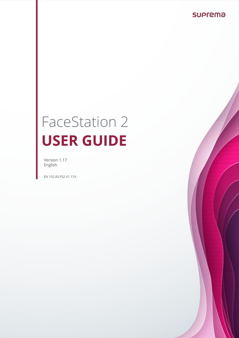 suprema FS2-D User manual