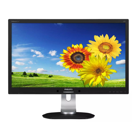 Philips Brilliance 220P4LPYEB User manual