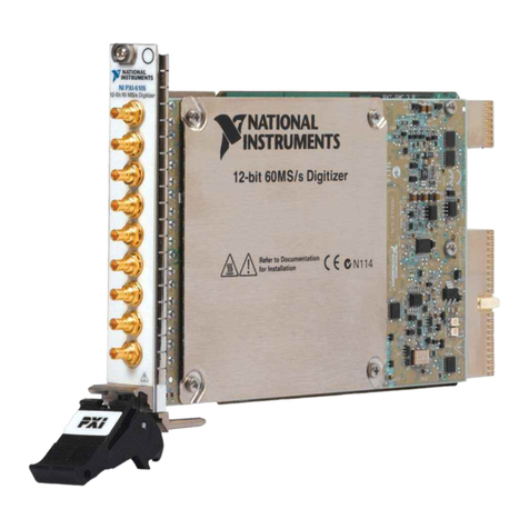 National Instruments NI PXIe-5105 User manual