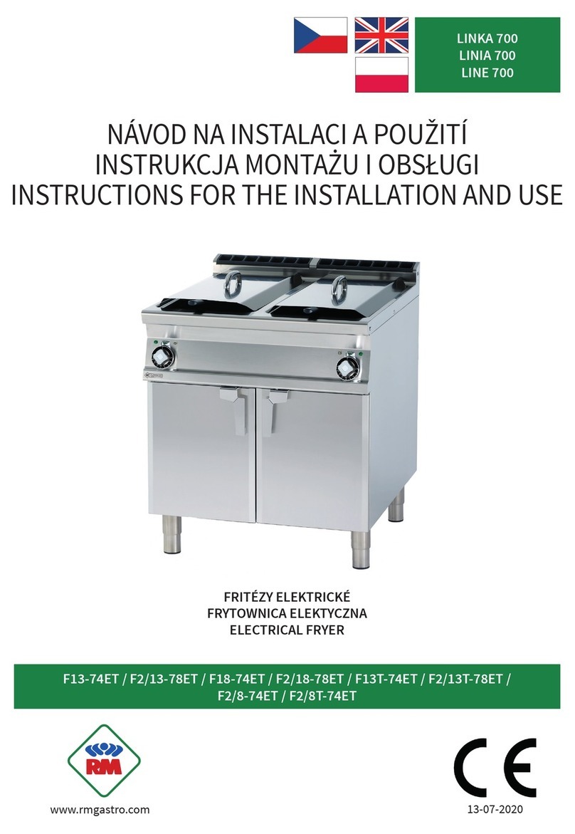 RM F13-74ET Instructions for the installation and use