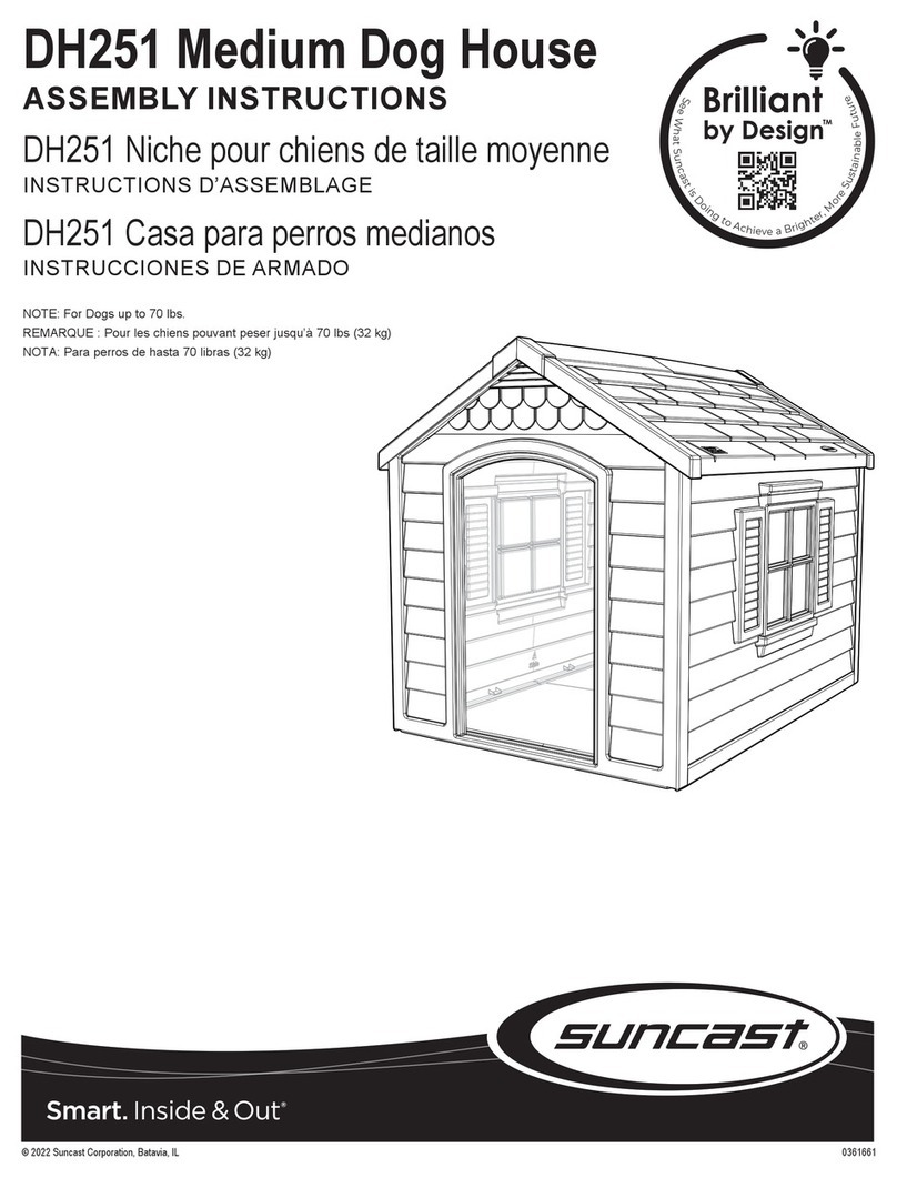 Suncast DH251 Assembly instructions