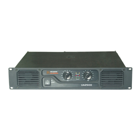Beta Three UA Series user manual